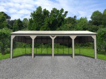 Multi-Vehicle 24x50x11 Carport