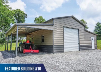 Featured-Building-10 - 42x30x12/8 Vertical Roof Metal Barn