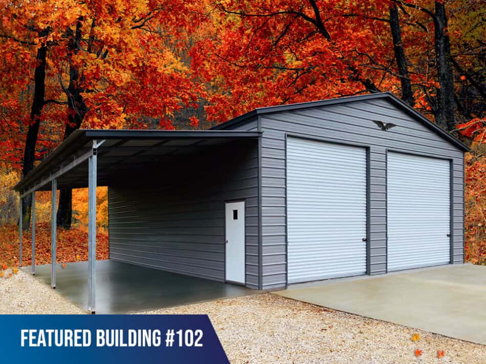 Featured-Building-102 - 44x40x13/9 Double Garage