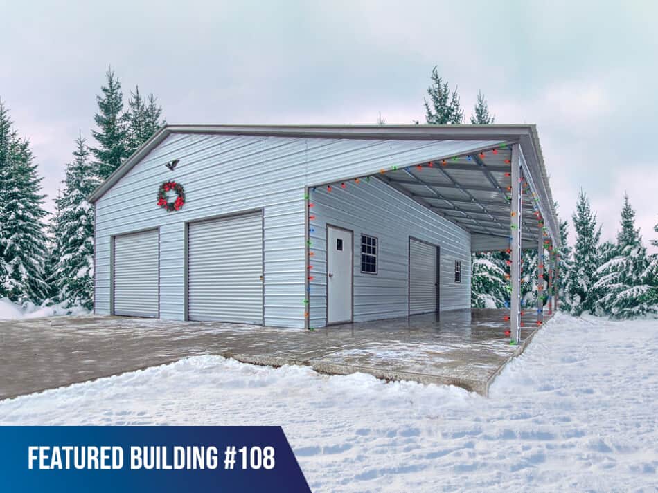 Featured-Building-108 - 38x40x12/9 Double Garage