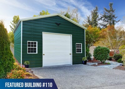 Featured-Building-110 - 22x25x13 Metal Garage