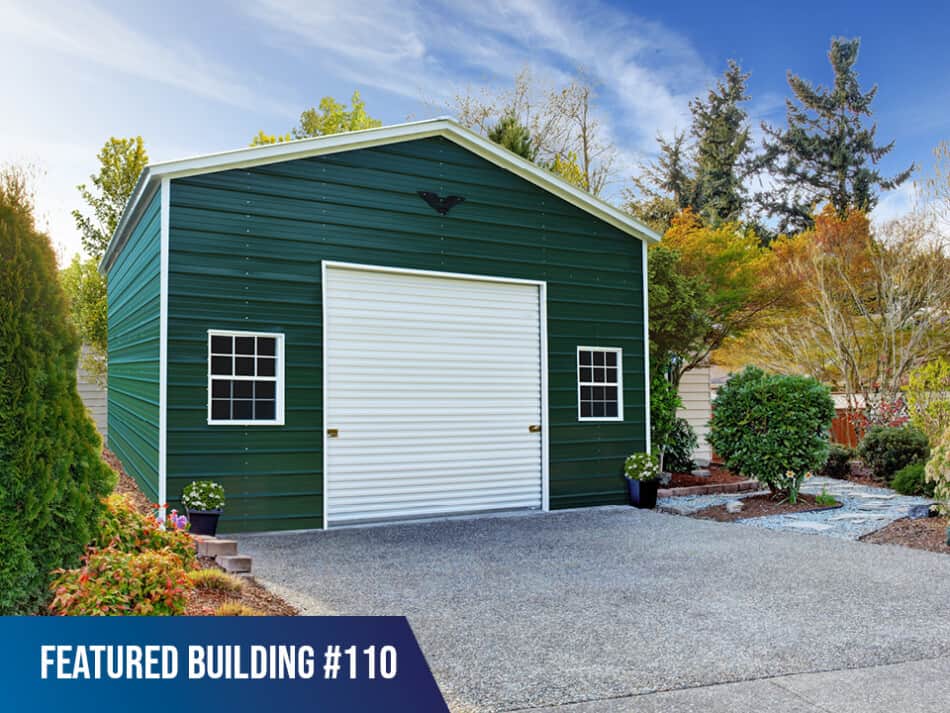 Featured-Building-110 - 22x25x12Metal Garage