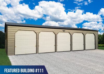 Featured-Building-111 - 24x60x12 5-Bay Metal Garage