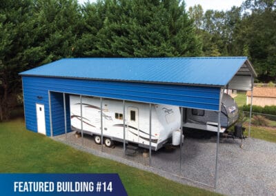 Featured-Building-14- 24X45X13 Garage Carport Combo