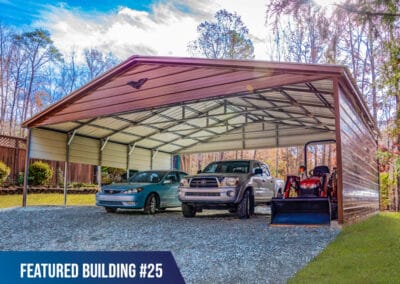 Featured-Building-25 - 30x25x8 Triple Wide Carport