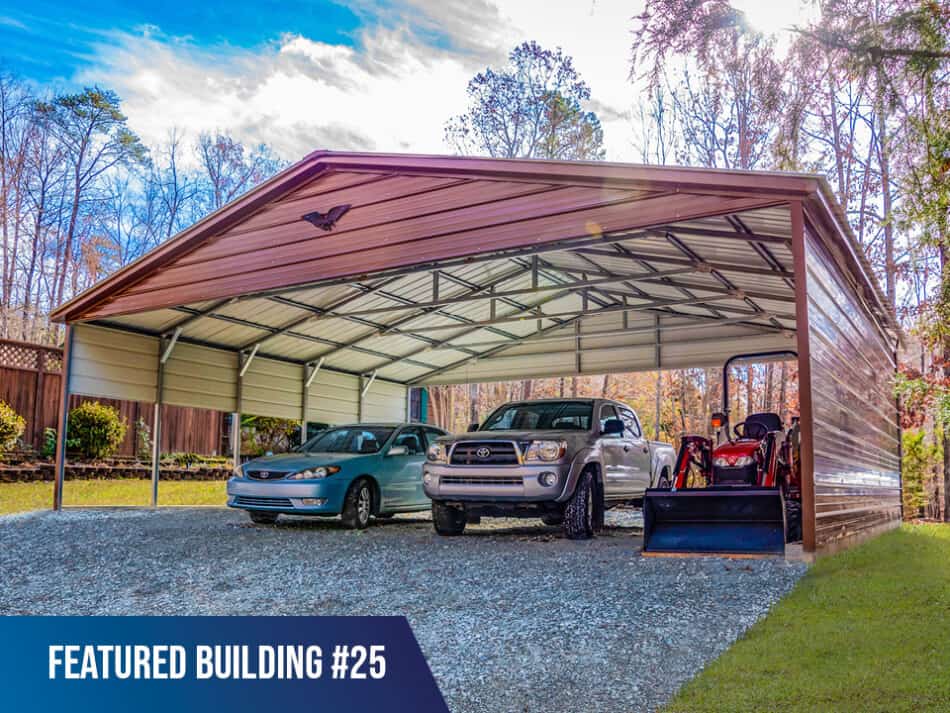 Featured-Building-2530x25x8 Triple Wide Carport