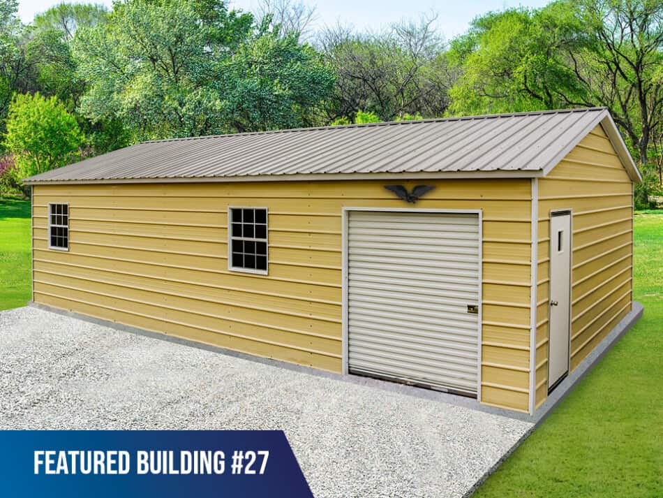 Featured-Building-27 - 20x35x8 Metal Building