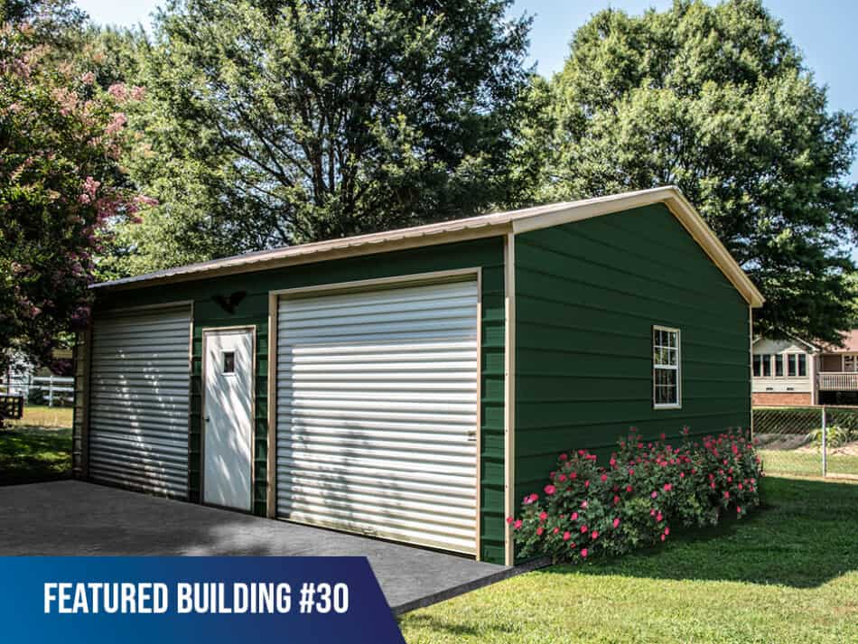 Featured-Building-30 - 20x25x9 Metal Garage