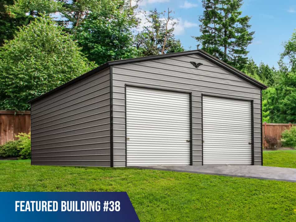 Featured-Building-38 - 24x40x12 Double Garage