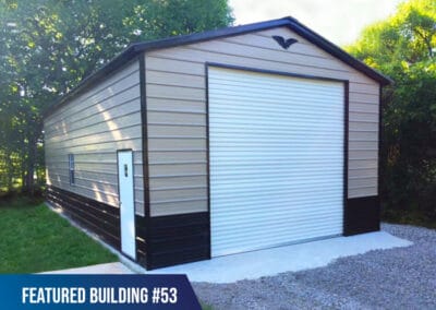 Featured-Building-53 - 20x35x12 Metal Garage