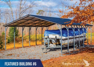 Featured-Building-6 - 24X30X9 Vertical Roof Carport