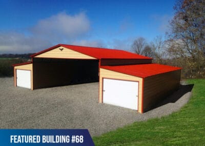 Featured-Building-68 - 54x40x12/8 Metal Horse Barn