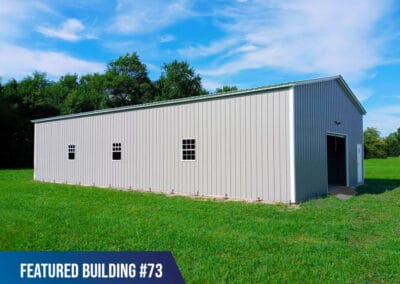 Featured-Building-73 - 30x60x12 Metal Farm Building