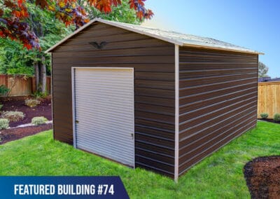 Featured-Building-74 - 18x25x12 Single Metal Garage