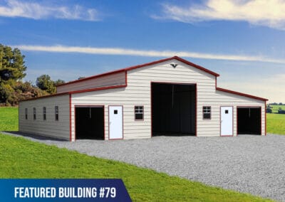 Featured-Building-79 - 48x40x14/9 Metal Horse Barn