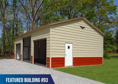 Featured-Building-93 - 24x35x11 3-Bay Metal Garage