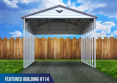 Featured Building 114 -22x35x14 RV Cover