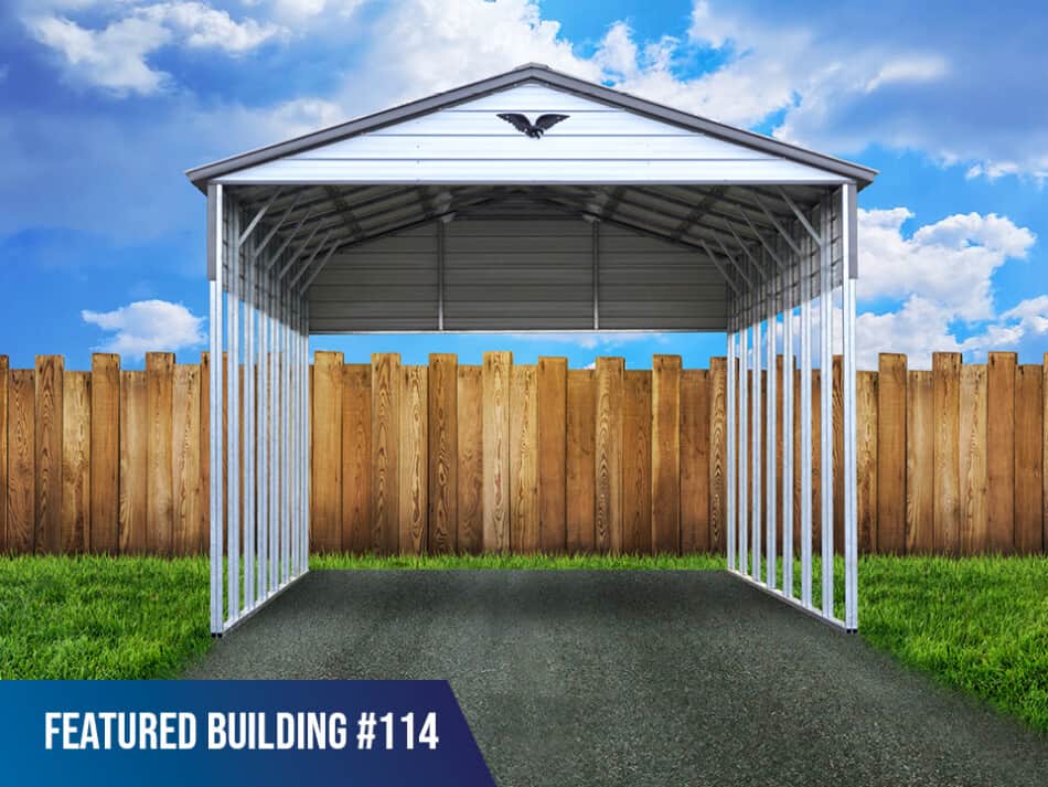 Featured Building 114 -22x35x14 RV Cover