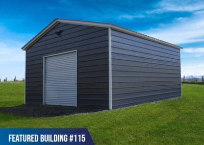Featured Building 115 -20x25x10 Metal Garage