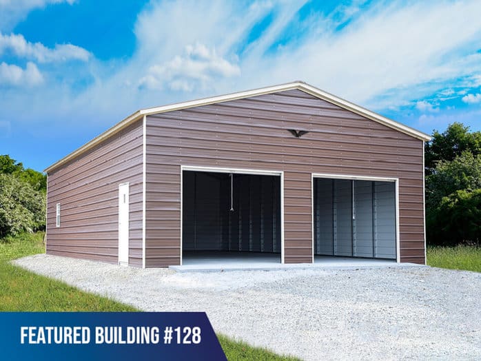 Featured Building 128 - 30x65x12 Large Double Garage