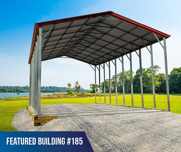 22x45x15 RV Cover - Featured Building #185