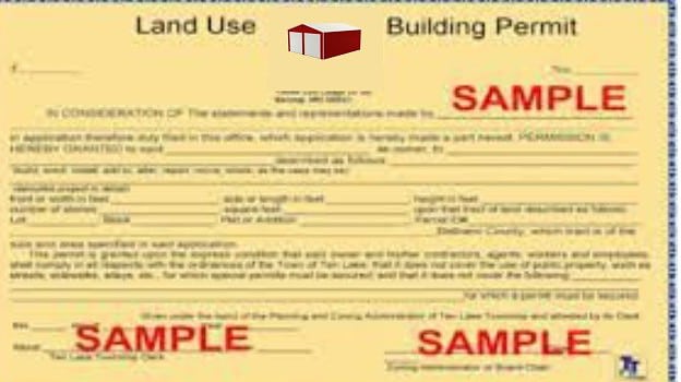 sample building permit